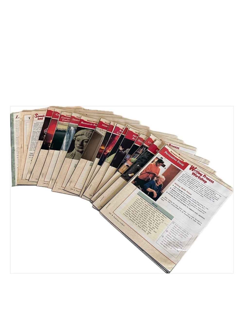 Mini Books on Writing, Speaking, Test Prep and Literary Terms for Seventh Grade